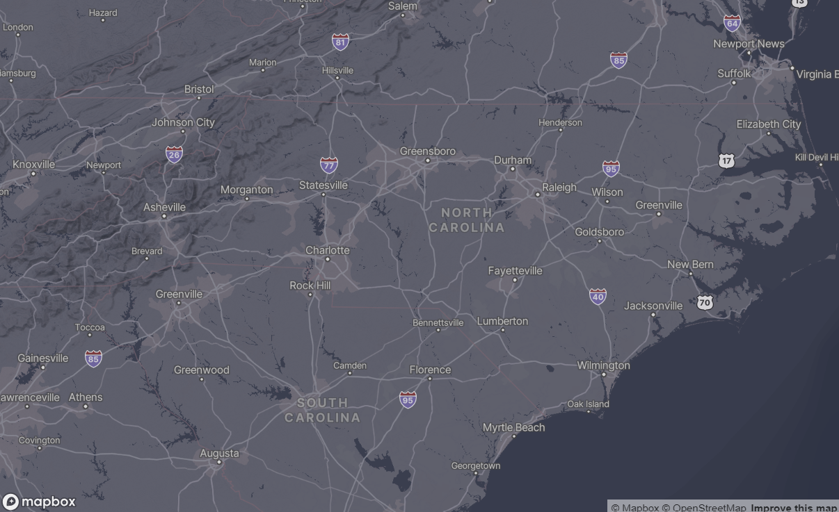 CPAL dark theme basemap